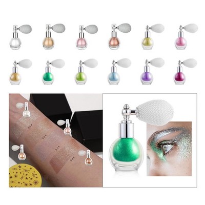 Highlighter-Puderspray, leicht, tragbar, für Bühne, Rave, Abschlussball