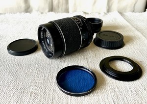 Vintage Telephoto Portrait Macro Bokeh Lens 135mm 2.8 Kit for Canon EOS EF DSLR