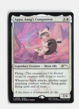 Appa, Aang's Companion 2 Foil Media Promos MTG NM