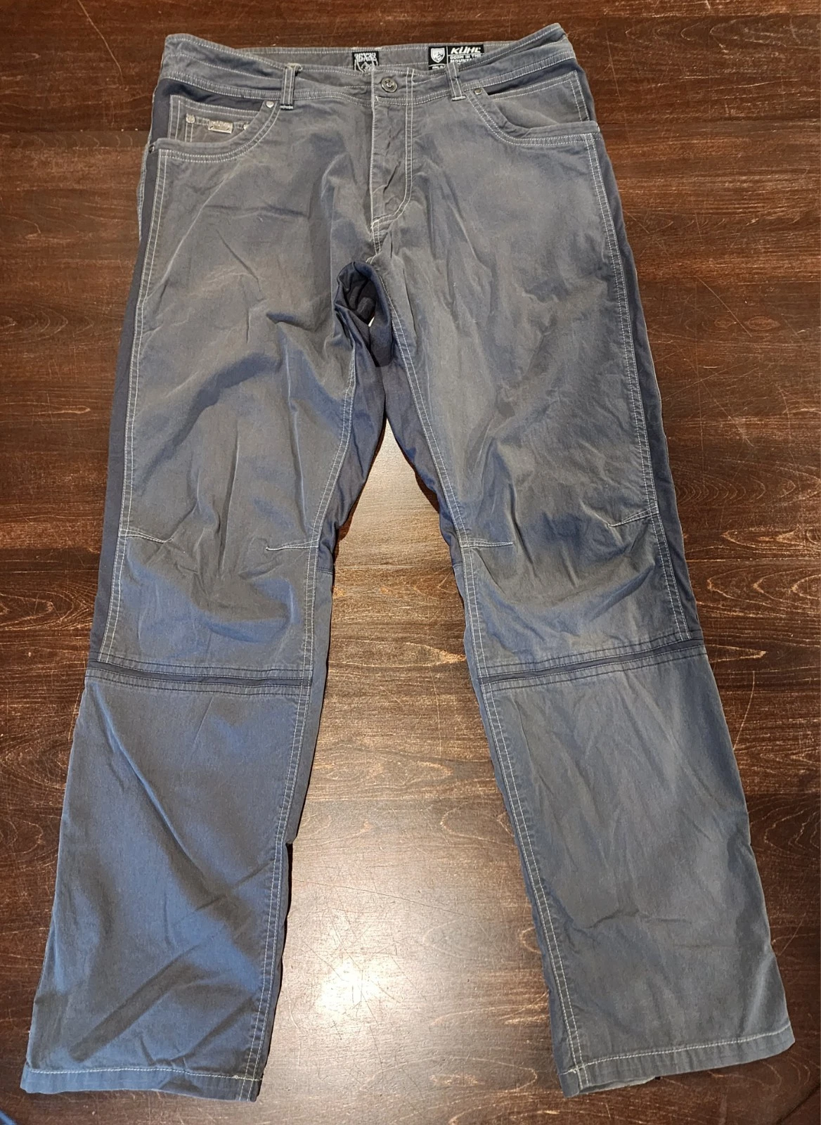 Kuhl Radikl Pants Men's 36x32 Gray Hiking Outdoor Stretch Breathable Cargo