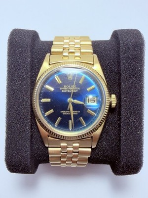 18k Gold Rolex Datejust Ref. 6605 Superlative Chronometer 36MM