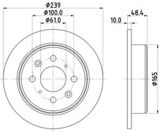 Disque de frein Rover 111