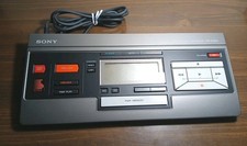 Vintage Sony Video Editing Controller, RM-E100V BETAMAX VHS EDITOR NOT TESTED