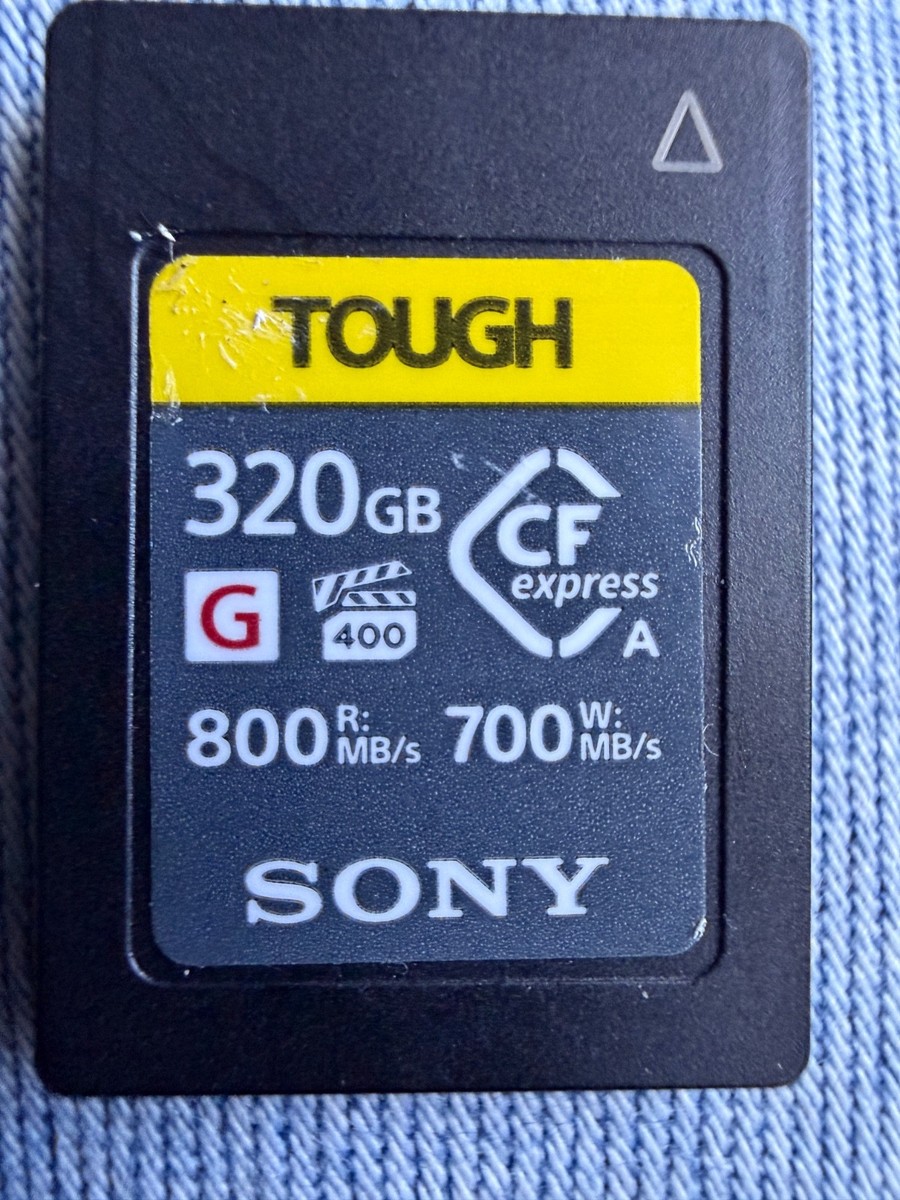 CFexpress Type Aメモリーカード TOUGH 320GB 320GB Sony TOUGH CFexpress Type A Memory Card | eBay
