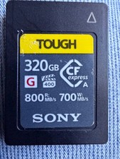 320GB Sony TOUGH CFexpress Type A Memory Card