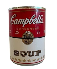 Campbell’s Soup Can 60 Minute Kitchen Timer 3.25” - WORKS
