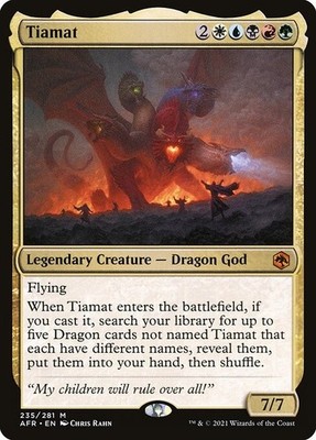 Tiamat Adventures in the Forgotten Realms Regular
