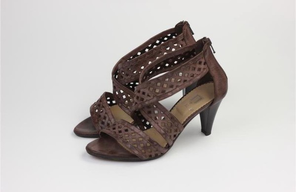 Women Clarks Heels Brown 38 #3Q8N