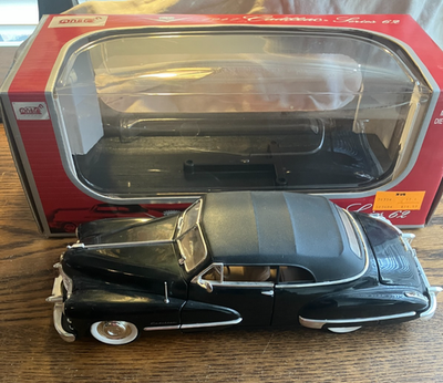 1947y CADILLAC ダイキャスト アンソン1/18 ANSON 1/18 diecast black 1947 Cadillac, original box | eBay
