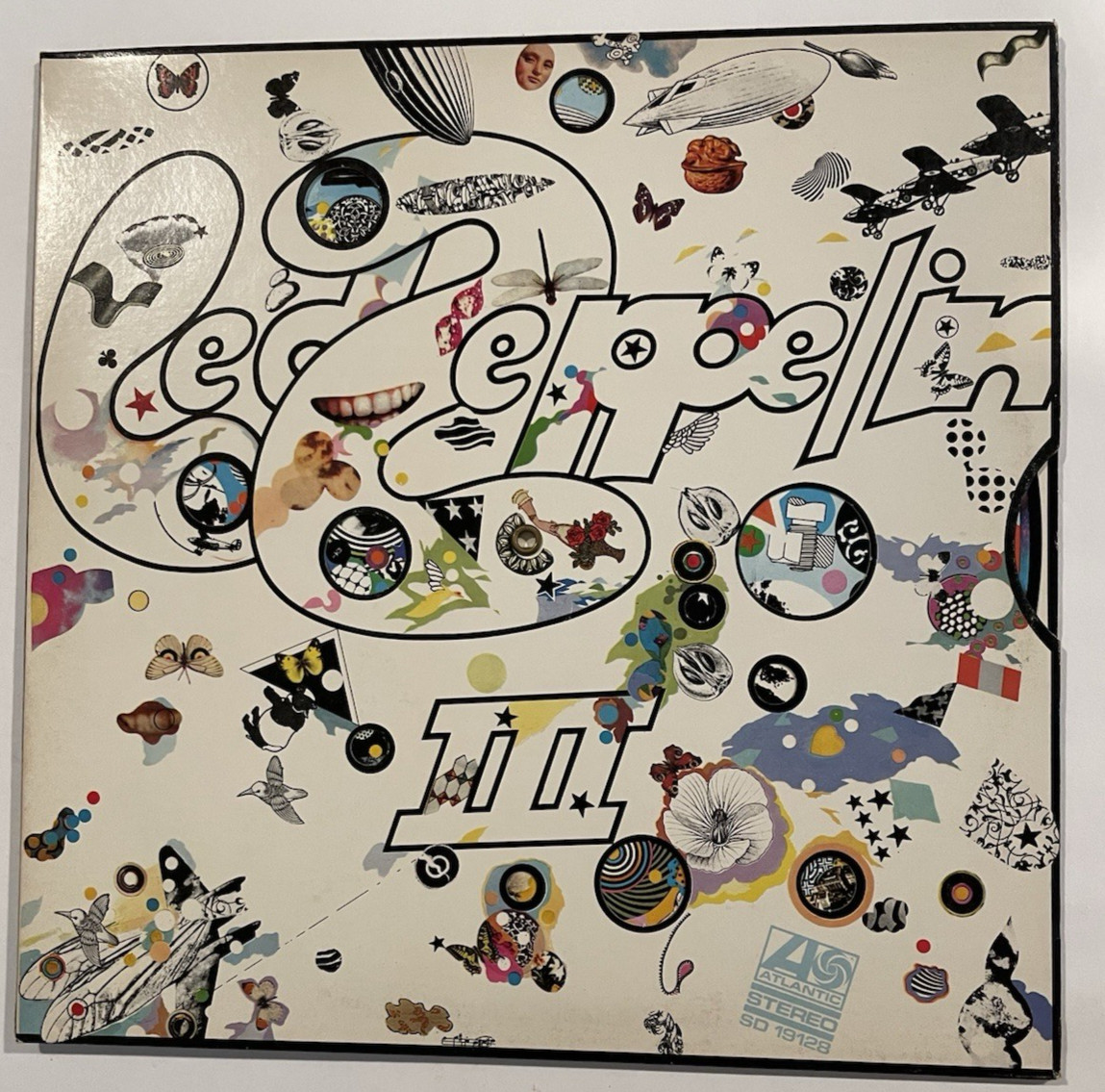 "Led Zeppelin III", Gatefold w/ Spinner, Hard Rock LP, Atlantic #SD19128 (1970)