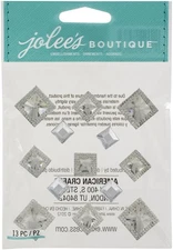 Jolee's Boutique Themed Embellishment-Diamond Pyramid Gems - 3 Pack