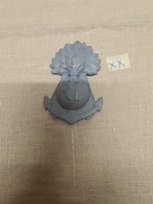 Insigne, Attribut, Rondache  De Casque Adrian Infanterie Coloniale Mle 15 (3)