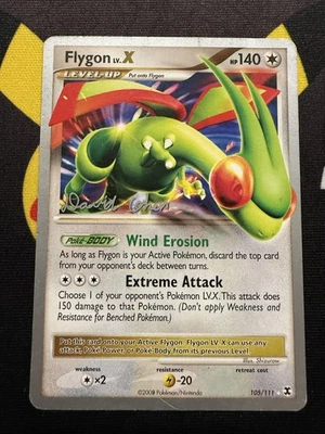 Flygon LV.X Pokémon TCG Cards for sale | eBay
