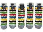 Stance Women's Petal Power Striped Socks 5 Crew Height Size Small 5-7.5 $75 MSRP — photo 1