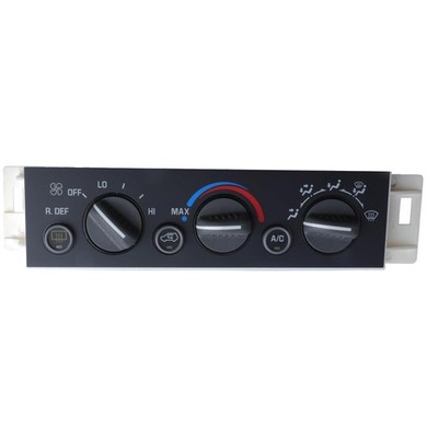 HVAC AC Heater Climate Control Panel Module with Rear Window Defogger Switch ...