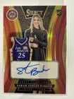 2025 Panini Select WNBA SARAH ASHLEE BARKER ROOKIE AUTO DRAFT SELECTIONS RED /99