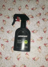 NEW Lush Cosmetics Snowcake Body Spray Fragrance FULL SIZE 6.7 fl oz 200 ml 