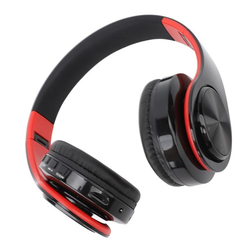Wireless BT Headset Foldable Portable Multifunctional Buttons Headphone Earph FY - Afbeelding 16 van 22