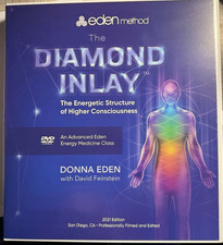 Diamond Inlay -Donna Eden Energy Medicine -Advanced Class-5 DVDsfree ship