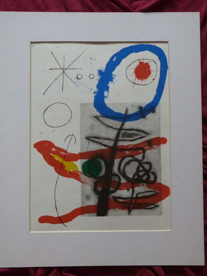Joan Miro Lithographie "Stier" aus 1965 - Bild 2 von 4