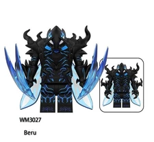 2 inch Custom Solo Leveling Beru Minifigure with Base, New/Mint