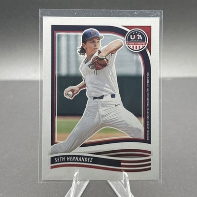 2024 Panini Stars and Stripes Seth Hernandez #170 (RC) Rookie Pirates