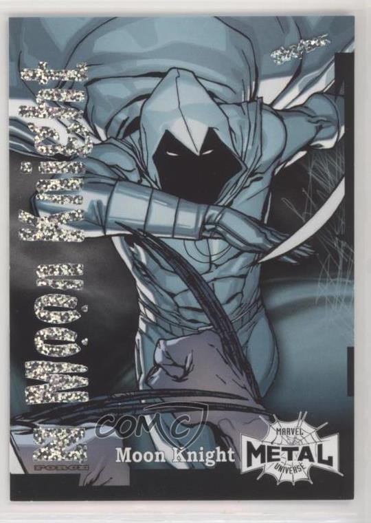 2022 Marvel Metal Universe Spider-Man Z-Force Rave 44/100 Moon Knight #Z-22 m5i