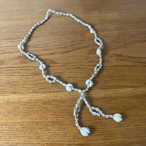 Boho Puka Seashell Sea Shell Necklace Dangle Pendant Beach Vacation Souvenir