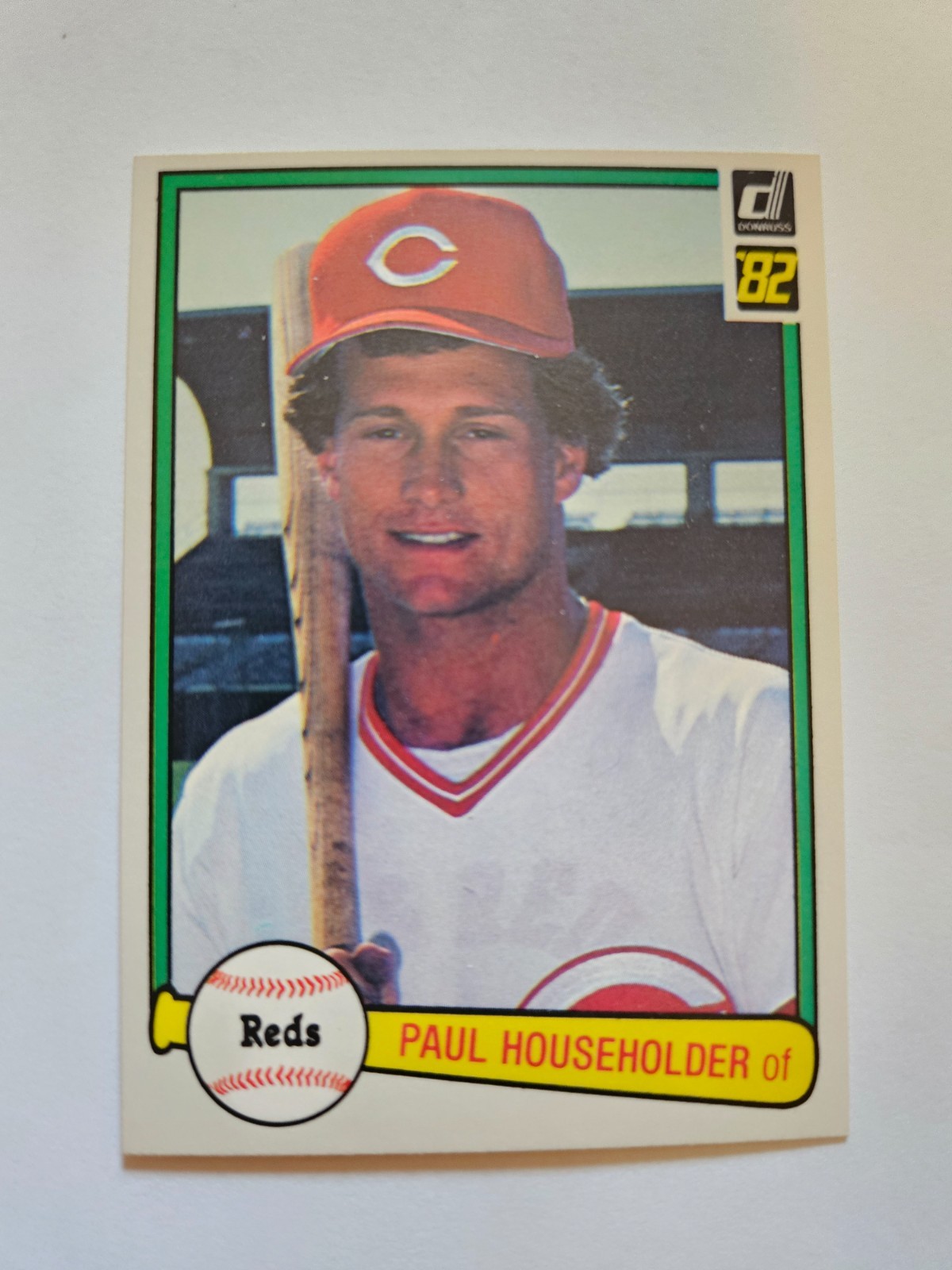 1982 DONRUSS PAUL HOUSEHOLDER #314 NM