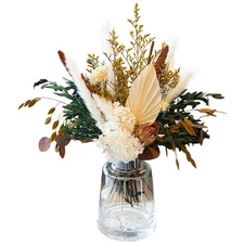 Dried Flower Bouquet - Christmas Pampas Grass Decor, Fall Floral Arrangements...