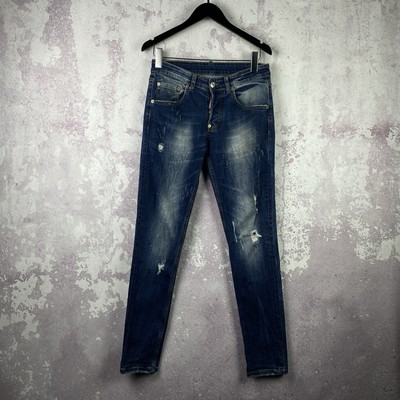 Vintage DSQUARED2 Denim Jeans Men s Luxury Italy Classic Blue Size 46