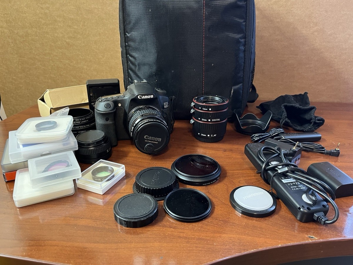 Canonデジタル一眼レフカメラ　DS126281 Canon EOS 60D DS126281 18.0 Megapixel DSLR Camera Bundle | eBay