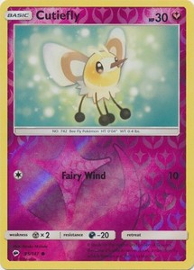 Cutiefly 95/147 Burning Shadows Reverse Holo