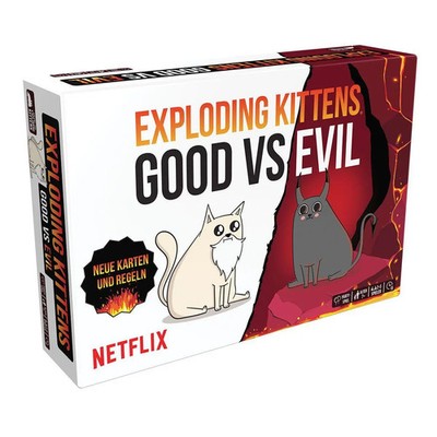 Exploding Kittens Good vs Evil | Matthew Inman (u. a.) | Deutsch | Spiel | 2023