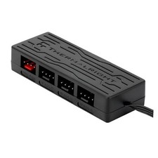 FAN HUB X4 PWM Fan Controller - 4 Port 4-Pin, Multiple Interface Cooling Hub