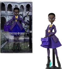 Monster High X Wednesday Doll and Accessories, Bianca Barclay Collectible in Nev