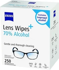 ZEISS Pre-Moistened Eyeglass Lens Cleaning Wipes (250 ct.)