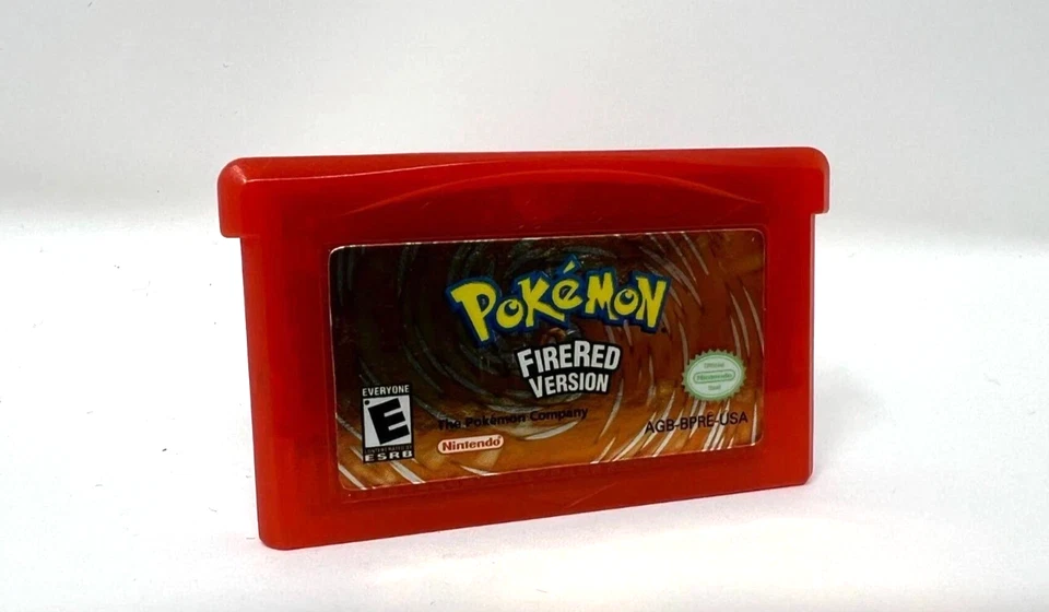 Pokemon FireRed (Nintendo GameBoy Advance, GBA) Authentic, Saves w/Cart Holder - Image 3 of 4