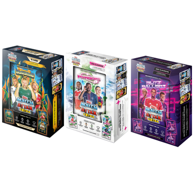 match attax extra booster box Topps 2025/2026 including 4 special cards per pack 2023-24 TOPPS MATCH ATTAX EXTRA