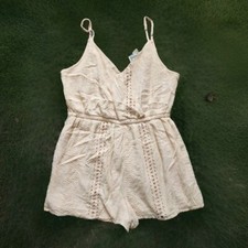 American Eagle Romper, V-Neck w/ Hook for Extra Coverage. Lined. Size M