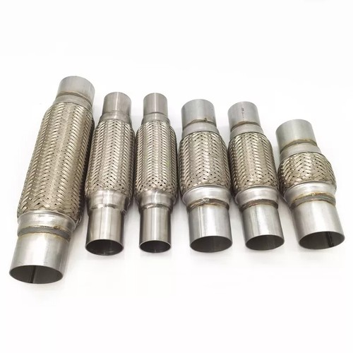EXHAUST FLEXI PIPE FLEX JOINT TUBE REPAIR - 38/42/45/48/51/57/60/64/70/76 MM ID - Picture 2 of 10