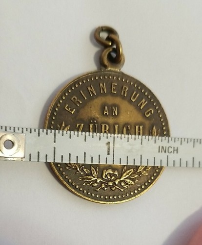 1883 Bronzemedaille 1. Landesausstellung Zürich Schweiz Landesausstellung - Bild 4 von 4