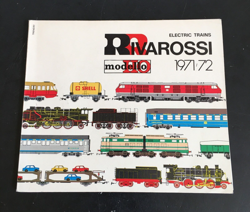 Rivarossi Modellzug Katalog 1971-1972 Spurweite HO Lokomotiven Pkw