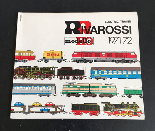 Rivarossi Model Train Catalog 1971-1972 HO Gauge Locomotives Passenger Box Cars - Afbeelding 1 van 22