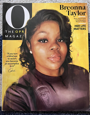 Breonna Taylor Oprah O Magazine Black Lives Matter BLM September 2020 ...