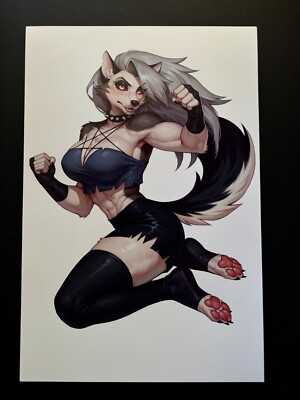 Helluva Boss - Loona Leap Art Print [12 x 18]