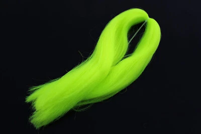 TIGOFLY 16 colors Synthetic Fiber Large Hank Super Hair Fly Tying Bucktail Lure Material