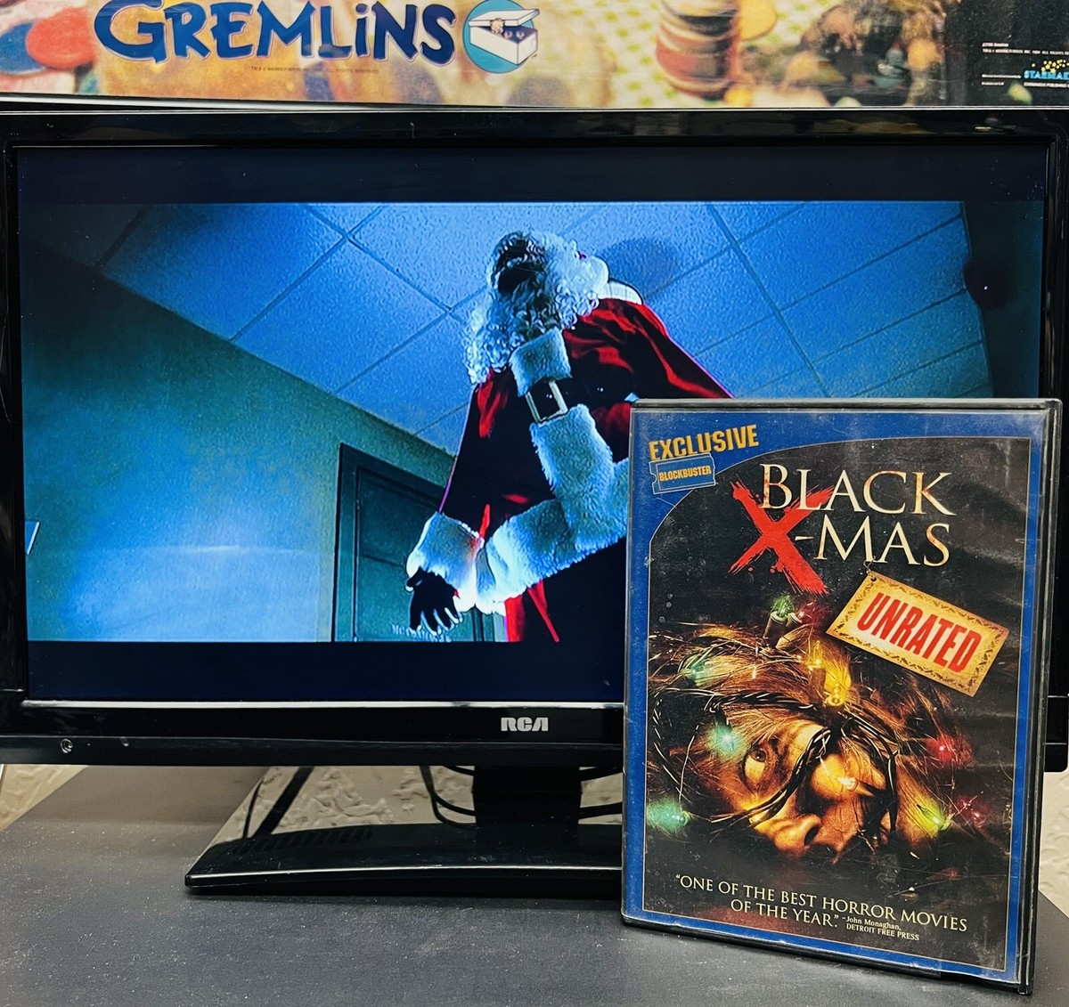Black Christmas (X-MAS) DVD UNRATED Blockbuster Exclusive