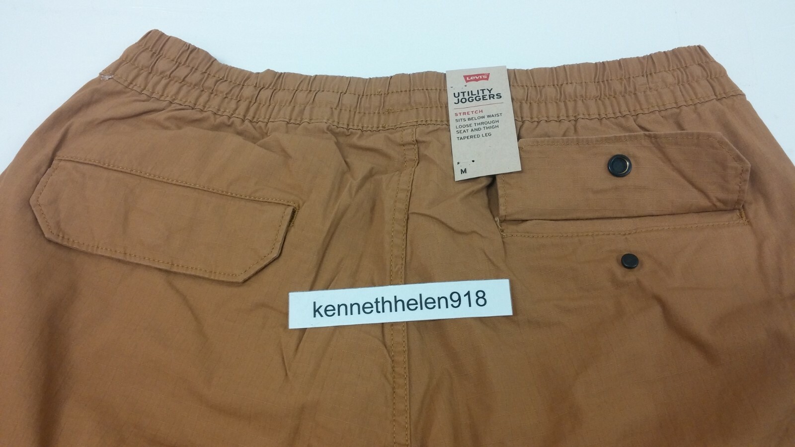 LEVIS AVIATOR UTILITY CARGO JOGGER PANTS 795180010 BROWN MENS SIZE M,L 