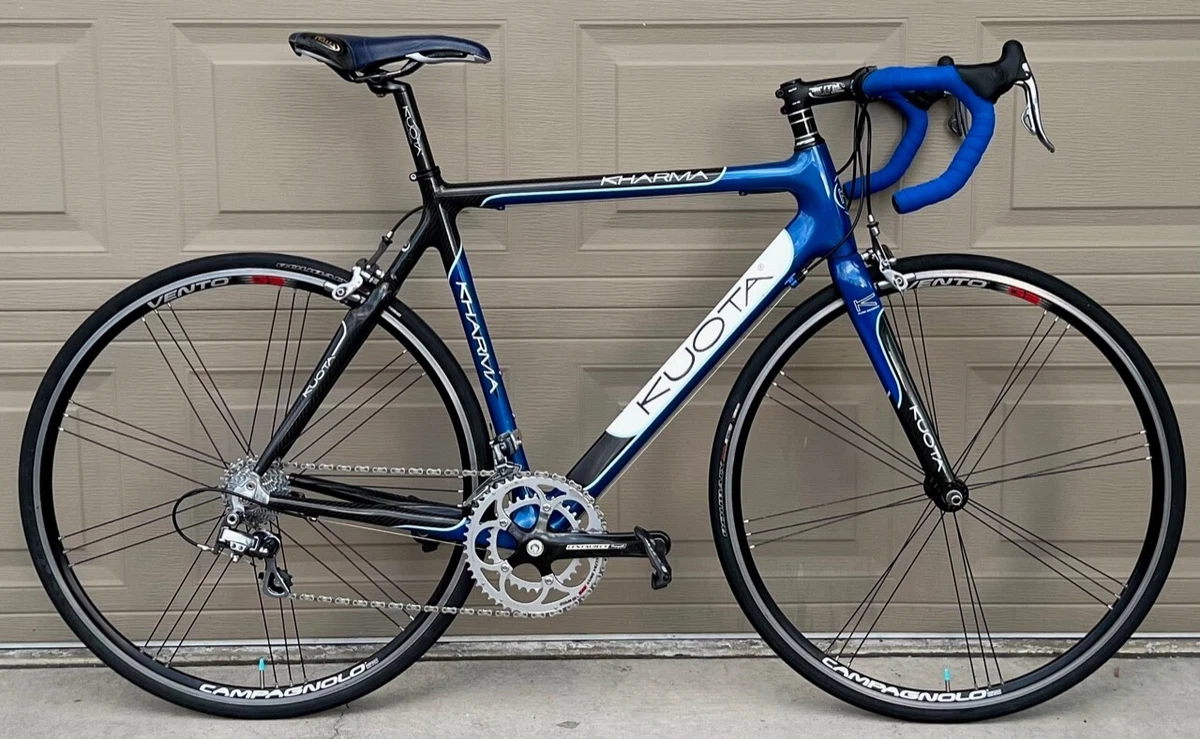 Kuota Kharma Road Bike Carbon Fiber Large 55cm Campagnolo Centaur Kuota Kharma Road Bike Carbon Fiber Large 55cm Campagnolo Centaur